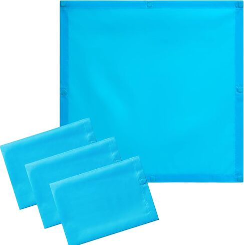 Vihose 4 PCS 2 × 2 قدم أغطية الضوء الفلوريسنت لأضواء السقف أغطية ضوء الفصول الدراسية لتقليل مرشحات الضوء المغناطيسي القاسي لميتليكر للمكتب الفصول الدراسية السقف (الأشجار) in Kuwait