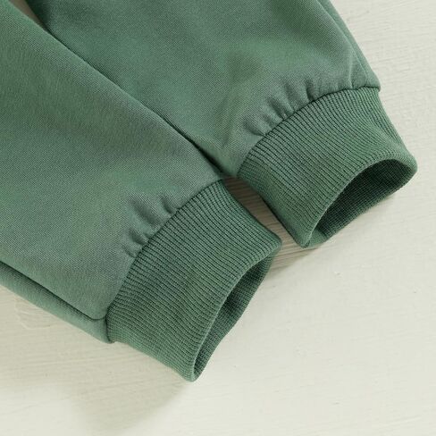 Toddler Baby Boy Fall Clothes St. Patricks Day Outfit Letter Print Sweatshirt Pants Set 2Pcs Outfits 0-2T 3T 4T 5T in Saudi Arabia