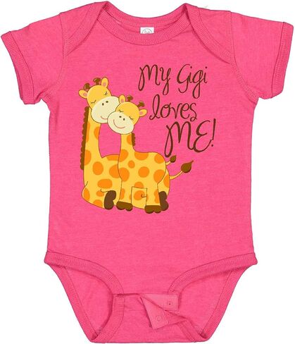inktastic My Gigi Loves Me Baby Bodysuit in Kuwait