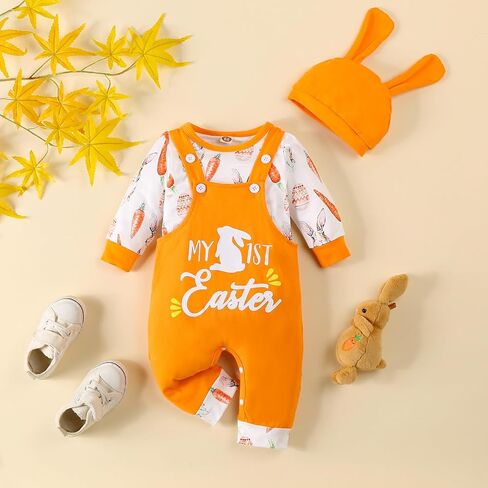 Vinuoker Baby Boy My First My Oirft My First My 3PCS Newborn Boy Cloths in Saudi Arabia