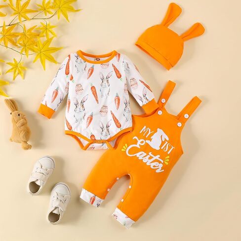 Vinuoker Baby Boy My First My Oirft My First My 3PCS Newborn Boy Cloths in Saudi Arabia