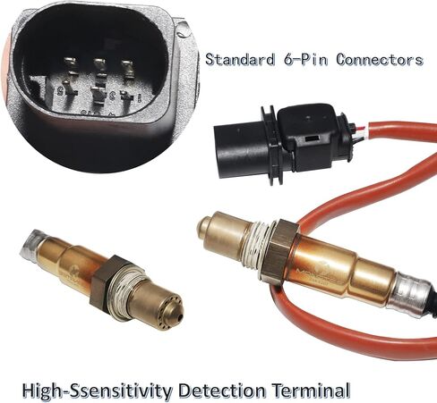 خروف البحر 234-4076 234-4005 مستشعر O2 المنبع لكرايسلر سيبرينغ تاون آند كانتري، دودج داكوتا جراند كارافان رام 1500 2500 3500، جيب جراند شيروكي رانغل، بليموث جراند فوييجر 1995-2001 in Kuwait