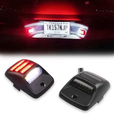 LED License Plate Light for Toyo-ta Tacoma 1995-2004 Pickup Truck, Tacoma Led Rear Tag Lamp, 6000K White Lights, 2 PCS in Saudi Arabia
