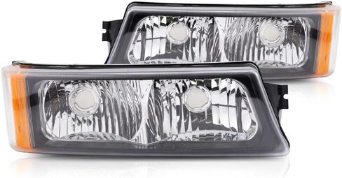 CarLights360: For 2005 2006 Chevy Silverado 1500 HD Turn Signal/Parking Light Assembly Driver and Passenger Side Pair CAPA Certified Type 2 | GM2520185 GM2521185 in Saudi Arabia