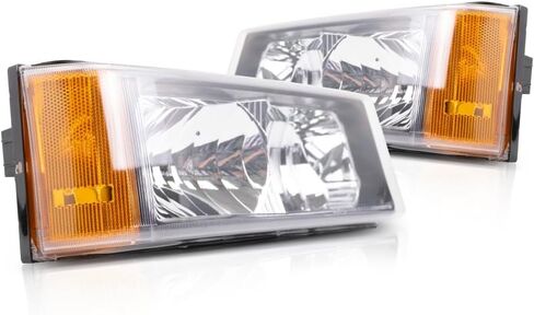 CarLights360: For 2005 2006 Chevy Silverado 1500 HD Turn Signal/Parking Light Assembly Driver and Passenger Side Pair CAPA Certified Type 2 | GM2520185 GM2521185 in Saudi Arabia