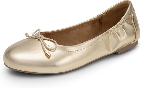 JustFab Womens Ballet Flats Shoes Foldable Round Toe Dress Shoes Comfortable Slip On Walking Flats Shoes Comfort Soft in Kuwait