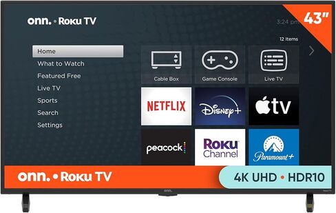 ONN 32-Inch Class HD (720P) LED Smart TV Compatible with Alexa and Google Home 100012589 (Renewed) in Kuwait