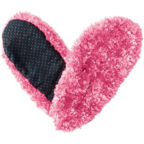 Red Carpet Studios Nubbie Fuzzy Footies Womens One Size Fits Most Polyester and Spandex Slip Resistant Slippers
