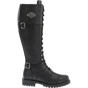 Harley-Davidson Footwear Women's Beechwood Leather Motorcycle Fashion Boot