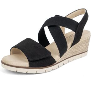 VJH Confort WIDGE WIDGE SANDALS Strapty Strap Slip-on Mostral Summer Summer Shoe