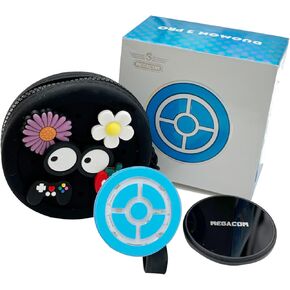 Megacom DuoMon3 Pro 1P/2P Auto Catcher Compatible with Poke Go Plus, Wireless Rechargeable Pocket Auto Catcher with APP Adjustable Lights, Vibration, Sound and One Touch Reconnect - Pro Version