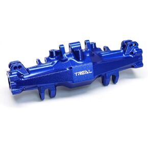 TREAL Mini LMT Front or Rear Axle Housing Aluminum 7075 CNC Billet Machined Upgrades 1/18 Scale(Black)