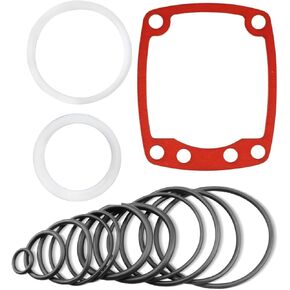 Nailer Rebuild Kit Replacement for Paslode 3150 3175 3200 3250 Series Nailer Replace Parts with 402707 Gasket Cover 402725 Cylinder Seal 403700 O-Ring Rebuild Kit 405243 Flange Sleeve