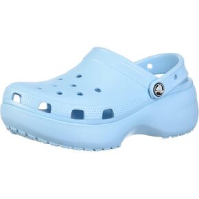 Crocs Women's Classic Platform Clog, Arctic, 9 UK