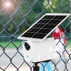 Solar Fan for Mevo Start with Protective Clam Cover, Keep Mevo Start Cam from Overheating During Recording Baseball,Softball and Tennis Games in Summer,Hotter Sun, Faster Cooling