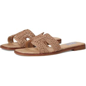 Steve Madden Women's Hadyn Sandal, Natural, 7.5