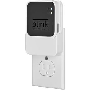 Outlet Wall Mount for Blink Sync Module 2, 2-in-1 Charging Station(Mount & Charger) - Space-Saving Bracket for Blink Indoor Outdoor Camera, Easy Installation & Flexible Placement