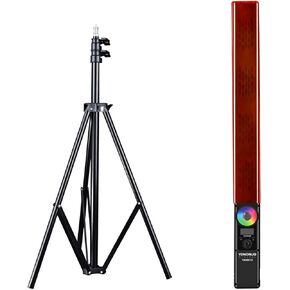 YONGNUO YN360 III with 190cm Light Stand,Upgraded LED Video Light, 5600K Handheld Photography Ice Light, RGB Full Color App Support, 2.4G Remote Control, CRI95+