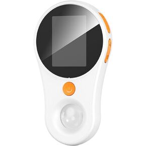 Handheld Digital Microscope, 500X Magnification 2MP 1920x1080P HD Photo Video Microscope, Macro Portable Handheld Magnifying Glass with Built in LEDs, Connection to PC (White)