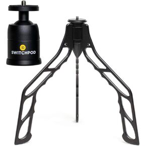 SwitchPod Tripod & Ball Head Combo Bundle - Tripod Travel Tripod للكاميرات أو الهواتف