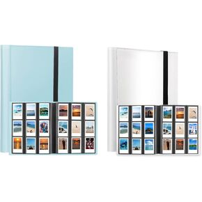 2Packs, 432 Pockets Photo Album for Fujifilm Instax Mini Camera, Polaroid Camera, for Fujifilm Instax Mini 11 90 70 9 8+ 8 LiPlay Instant Camera, Polaroid Snap SnapTouch PIC-300 Z2300 Instant Camera