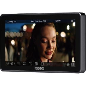 osee G7 Pro 7 Inch 3000Nits HDR Camera Video Field Monitor,Full HD 1920x1080 Touch Screen Director AC Monitor with 4K HDMI/3G-SDI Loop in & Out 3D Lut Focus Peaking Full Waveform