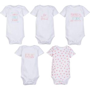 Miracle Baby 5-Pack Bodysuits