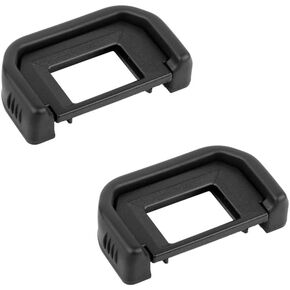 2 Pack Eyecup Soft Comfort Cover Protector Compatible with EOS Rebel T7 T7i T6i T6s T6 T5i T5 T4i T3i T3 T100 XSi XTi XT SL3 DSLR Camera Replacement for EF Eye Cup
