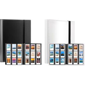 Veicevol 2Packs, 432 Pockets Photo Album for Fujifilm Instax Mini & Polaroid Cameras