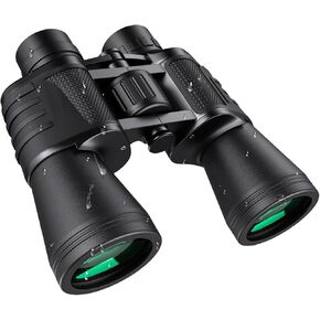 20x50 High-Powered Binoculars for Adults: Waterproof, Compact, and with Low Light Vision. Ideal for Bird Watching, Hunting, Football Games, Travel, Stargazing, and Cruise. Comes with a Carrying Bag