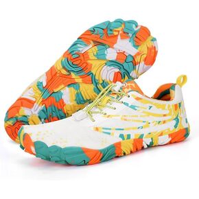 Barefoot Shoes Women Men Hike Barefoot Womens Mens Non-Slip Healthy Minimalist Shoe Breathable Fashion Footwear Trail Running Hiking Shoes Wide Toe Zero Drop Shoe