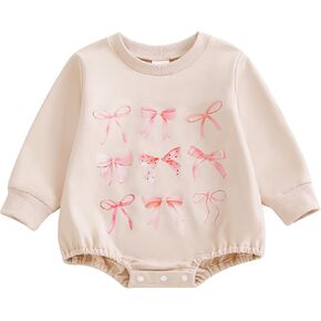 SAYOO First Birthday Girl Outfit Baby Girl in My One Year Old Era Sweatshirt Romper Princess 1 Year Old Birthday Clothes