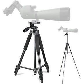 Spotting Scope Tripod Stand - Premium Metal Tripod for IBQ Birdwatching Shooting Hunting Scope – Adjustable, Stable, and Lightweight for Outdoor Viewing