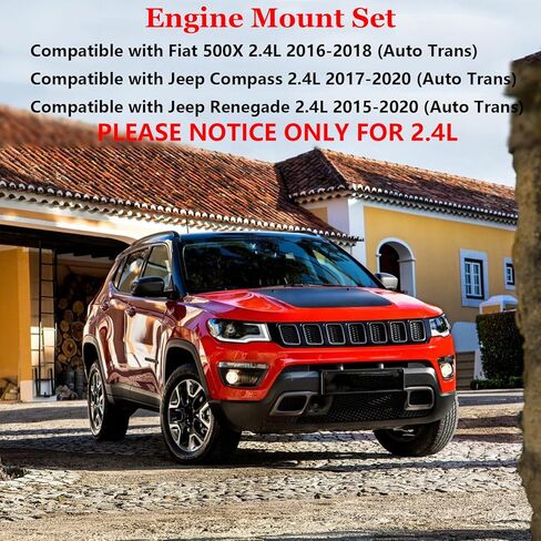 Engine Mount & Transmission Mount Set Compatible with 2012-2015 Honda Civic 1.8L Automatic 3PCS Replaces # 50850-TR6-A81 50890-TR0-A81 50820-TS6-H81 - High-Performance Construction in Kuwait