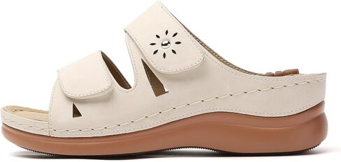 Tilocow Sandals Women Wedge Shoes - Orthopedic Comfortable Arch Support Platform Sandals for Women Wedge Summer Dressy Casual Bunion Breathable Shoes in Kuwait