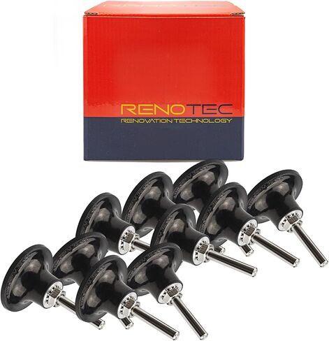 2" Ceramic Sanding Discs, Heavy Duty, Quick Change TR, (#36/60/80/120 Each 5 Pcs), 20 Pcs Pack, 1 pad Holder in Kuwait