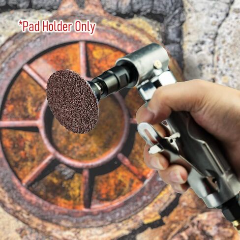 2" Ceramic Sanding Discs, Heavy Duty, Quick Change TR, (#36/60/80/120 Each 5 Pcs), 20 Pcs Pack, 1 pad Holder in Kuwait