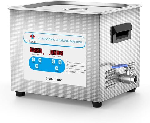 آلة التنظيف بالموجات فوق الصوتية 30L 40 كيلو هرتز آلة مجوهرات رقمية مسخنة in Kuwait