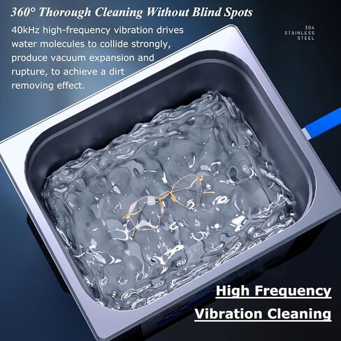 آلة التنظيف بالموجات فوق الصوتية 30L 40 كيلو هرتز آلة مجوهرات رقمية مسخنة in Kuwait