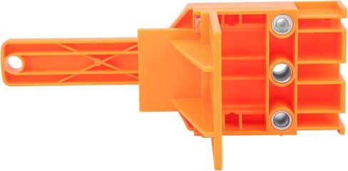 Handheld Dowel Jig Kit, Wood Doweling Hole Drill Guide Kit with 6mm 8mm 10mm Bits Locator Tool Set Adjustable Limit Ring for Woodworking Furniture Repair DIY Projects(orange) in Kuwait
