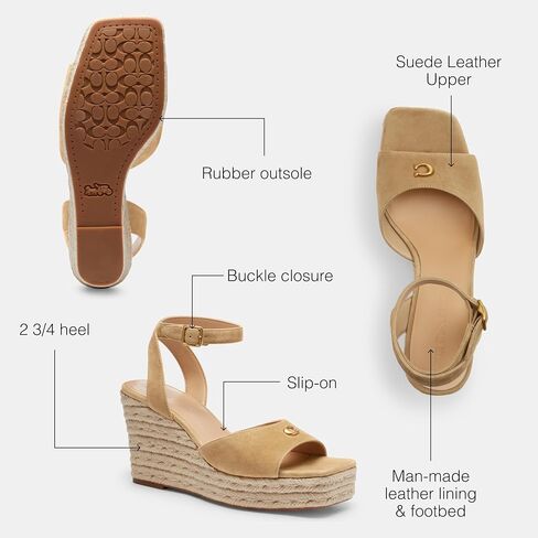 Coach Women's Espadrille Wedge Platform in Saudi Arabia
