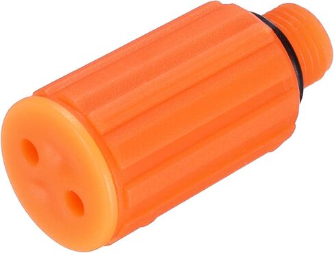 PATIKIL Air Compressor Oil Cap Plug, 5 Pcs 9mm Replacement Oil Fill Breather Vent Cap for Common Air Compressor, Yellow in Saudi Arabia