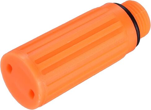PATIKIL Air Compressor Oil Cap Plug, 5 Pcs 9mm Replacement Oil Fill Breather Vent Cap for Common Air Compressor, Yellow in Saudi Arabia