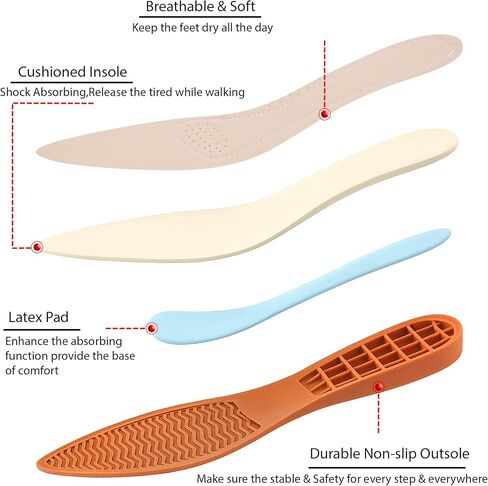 Aomigoct Comfortable Dressy Flats for Women: Cushioned Insole & Lightweight for All-Day Office Comfort - Slip On & Foldable for Working Professional with Bow in Saudi Arabia