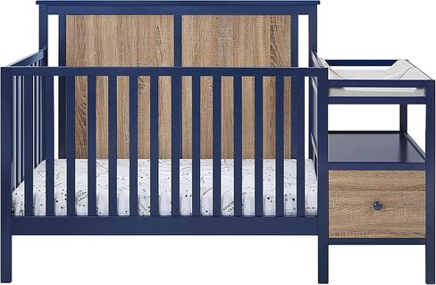 جناح Bebe Connelly 4-in-1 Crib و Changer Combo باللون الرمادي/Rockport Gray in Kuwait