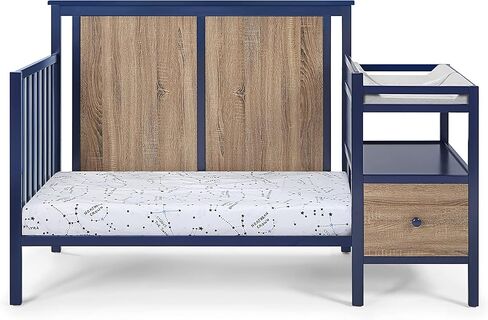 جناح Bebe Connelly 4-in-1 Crib و Changer Combo باللون الرمادي/Rockport Gray in Kuwait