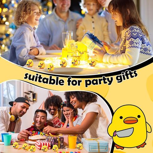 Gejoy 50 Pcs Pumpkin Rubber Ducks Bulk 1.38 Inch Pumpkin Rubber Duck Toy School Classroom Prize for Party Favors Home Table Decorations in Kuwait