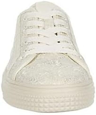 Limelight Lacy - Women's Casual Lace-Up White Lace Fashion Sneakers in Kuwait