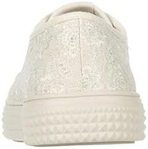 Limelight Lacy - Women's Casual Lace-Up White Lace Fashion Sneakers in Kuwait