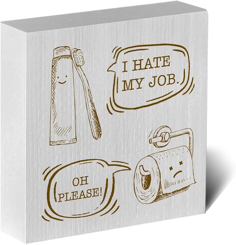 Funny Kitchen Sign Country Kitchen Decor Rustic Desk Decor Wood Box Sign Kitchen Table Decor Farmhouse Decor Kitchen Countertop Decor for Home Shelf Kitchen Cabinet Tiered Tray Fireplace Mantel in Saudi Arabia